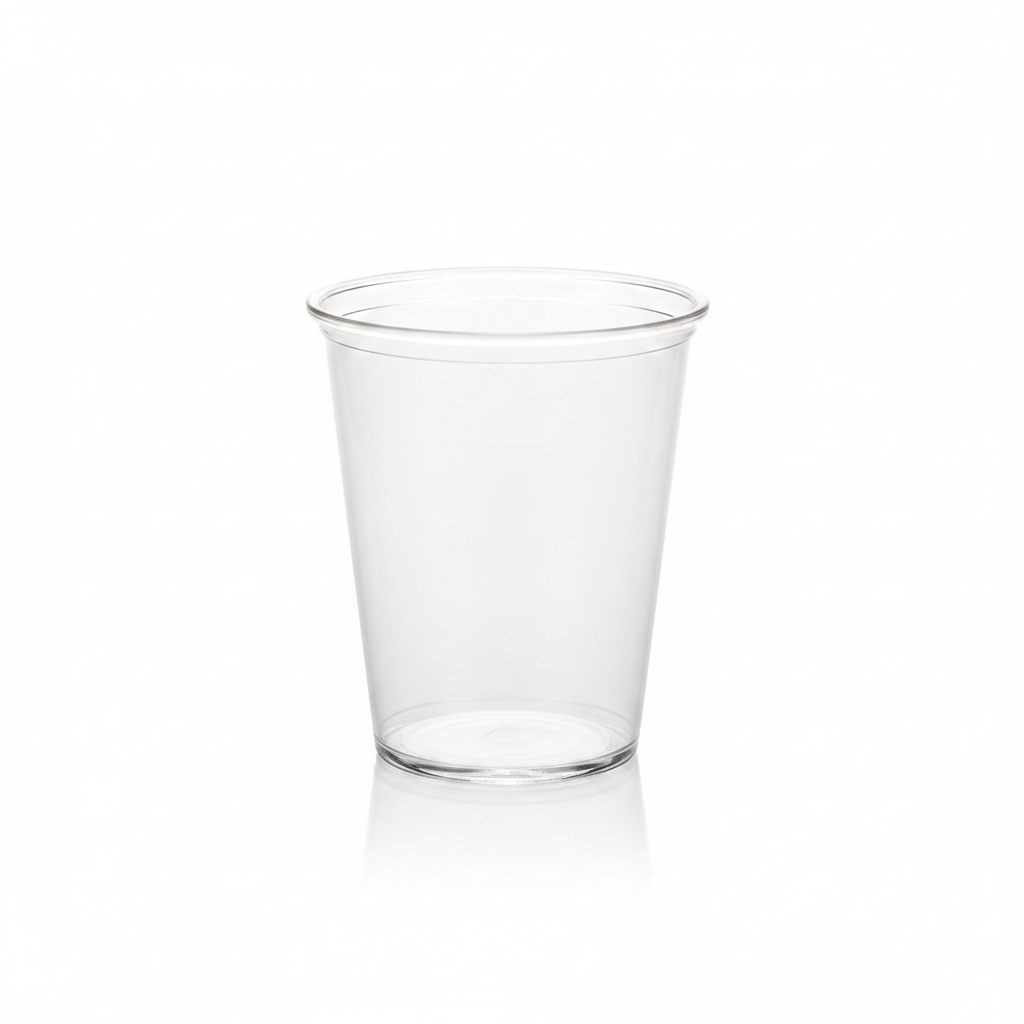 Half-Pint to Brim CE Marked Clear PP Cup