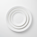 Paper Plate Round White