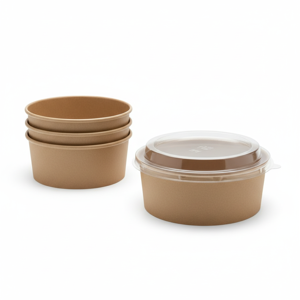 Kraft Salad Bowl with Anti-fog Lid